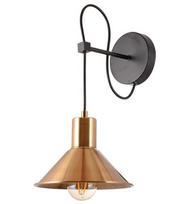 Sieninis šviestuvas G.LUX Gt-650-1A Ela, 1xE27, išmatavimai: 25*20*32 cm, be lemputės kompl., juodos