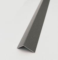 Kampas plytelėms ARCANSAS 850D/105, 2600 x 10 x 10 mm, aliuminis, akmens imitacija, antracito spalvo
