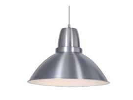 Pakabinamas šviestuvas G.LUX Alu-1H, 1 x E27, metalo spalvos