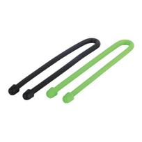 Surišimo dirželiai FIX-O-MOLL, 31cm, 2vnt., žalia ir juoda sp.