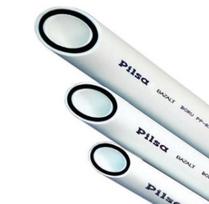 Lituojamas, stabilizuotas su bazalto pluoštu vamzdis WAVIN, d25x3,5 mm, PN25, 4 m, PP-RCT, 230400025