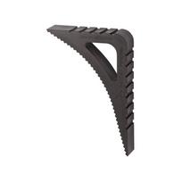 Universali durų ir langų atrama WALTECO Blockystar, 117 x 80 mm, juodos sp.