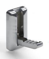 Rūbų kabliukas atlenk, HETTICH, nerūd. pl. imitacija, 40002