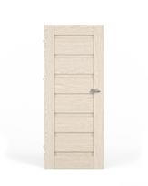 Laminuotos vidaus durys su užlaida VIVENTO PB-01, kairinės, spl. Cornwall oak, 2030x844x40 mm