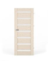 Laminuotos vidaus durys su užlaida VIVENTO PB-02, dešininės, spl. Cornwall oak, 2030x744x40 mm
