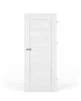Laminuotos vidaus durys su užlaida VIVENTO PL-02, dešininės, spl. Sibiu White, 2030x844x40 mm