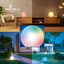 Lauko šviestuvas SPECTOR LIGHT 17820S, LED 7W 12V, IP44, 525lm, RGB+W 2700K, dekorat. apšvietimui, a
