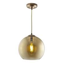 Pakabinamas šviestuvas SEARCHLIGHT Balls, E27, 1x60W, AXPxG 120x30x30 cm, antikinio žalvario sp. ir