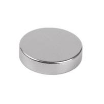 Magnetas FIX-O-MOLL, diskas D12mm, 6vnt, sidabro sp.