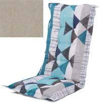 Pagalvelė kėdei su aukštu atlošu PATIO Capri Hoch D048-05FB, 125 x 50 x 8 cm, olefinas, rusva