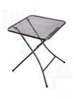Metalinis stalas ONYX, 60 x 60 cm