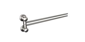 Ranksluosčių kabykla ANDEX Classic 005Cc, pakabinama, 45 cm, dviguba, chromuota