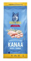 Sausas šunų ėdalas HAU-HAU CHAMPION, su vištiena, ryžiais ir avižom, visiems suaugusiems šunims 2kg