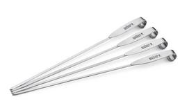 Griliaus iešmai WEBER, rinkinys, metaliniai, 34cm, 4vnt