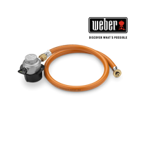 Dujų žarna/reduktorius WEBER, tinka Q100/1000 serijos kepninėms