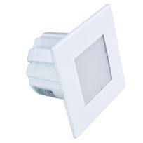 Montuojamas šviestuvas DPM Ycb177W, laiptų apšvietimui, LED, 1,2W, 4000K, 40 lm, 110', IP20, baltos