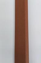 Medienos ir plastiko kompozito kampas apdailai GAMRAT, WPC, šviesiai rudas, 35x60x3000mm