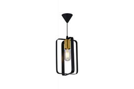 Pakabinamas šviestuvas GTV Oxalis 2, E27, 1 x 40W, 220-240V, IP20, juodos sp., 130 x 200 mm, OS-OXAL