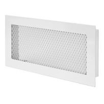 Židinio grotelė EUROPLAST, 300 x 150 MRK3015 Baltos spalvos