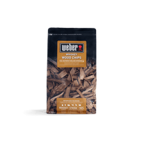 Rūkymo drožlės WEBER, viskio statinių drožlės, 700g
