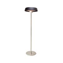 Infraraudonųjų spindulių šildytuvas 4IQ Saturn, aukštas, juodas, IP34, 2000 W