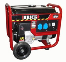 Generatorius BRICK BG2802, maksimali galia 2,8 kW, nominali galia 2,5 kW, maks. autonomija 7,2 val.
