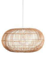 Pakabinamas šviestuvas SEARCHLIGHT Bali, E27, 1x60W, AXPxG 136x48x48 cm, bambukas, 7401CW