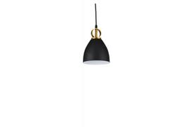 Pakabinamas šviestuvas GTV Kerala, E27, 1 x 40W, 220-240V, IP20, juodos sp., skersmuo 160 mm, OS-KER