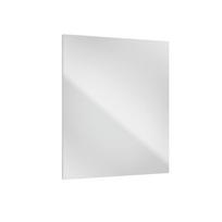 Vonios veidrodis DEFRA L50/60, 50 x 60 x 2 cm, stačiakampis,  baltas kraštas,  vertikalus/horizontal