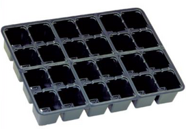Plastmasinė daigykla, 24 vietų GPPL2838/24