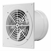 Žemo slėgio ventiliatorius EUROPLAST ZSMK200, sieninis, kvadratinis, d200 mm, metalinis