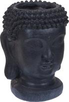 Lauko vazonas "Buddha", 25 x 26 x 35 cm., juodos sp.