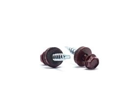 Stoginiai savisriegiai T-FIX, su 14 mm EPDM tarpine, RAL6020 4,8 x 28 mm, 25 vnt.