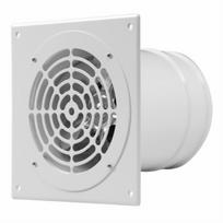 Žemo slėgio ventiliatorius EUROPLAST ZSMK160, sieninis, kvadratinis, d160 mm, metalinis