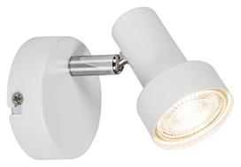 Kryptinis šviestuvas RABALUX Konrad, GU10, 1 x 50W, 230V, IP20, metalinis, baltos sp., 90 x 90 x 110