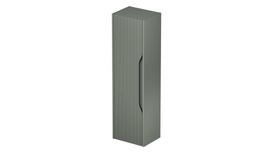 Vonios spintelė FB Soho Vanity Solution, 125 x 40 x 30 cm, ūkinė, pakabinama, antracito spalvos, 1D,