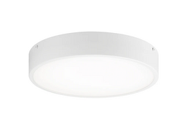 Lubinis LED šviestuvas HOROZ Sofia, 24W, 2160lm, 6400K, IP20, baltos sp., 180x180x40 mm