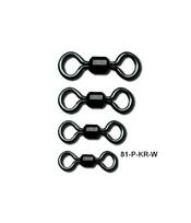 Suktukai ROBINSON Rolling swivel black, Dydis 10 (10)