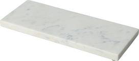 Padėklas, marmūro imitacija, baltas, 25 x 10 x 1,5 cm