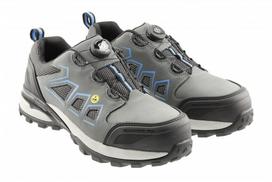 Darbo batai HOGERT WORKWEAR Fulde, S3S SR FO ESD, pilka-mėlyna spalva, 44 dydis, CE