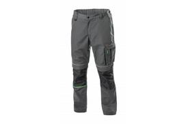 Kelnės HOGERT WORKWEAR Lemberg, 65% poliesteris, 35% medvilnė, pilka spalva, M (50) dydis, CE