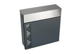Pašto dėžutė LB52 NPDR4, antracito sp., 355 x 355 x 100 mm