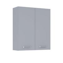 Vonios spintelė ELITA Top Unit Nika 60, 61,1 x 59,9 x 23,6 cm, viršutinė, pakabinama, pilka, 2D, 168