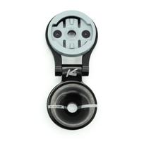K-EDGE Wahoo Race Stem Mount reguliuojamas laikiklis +  Top Cap | Black