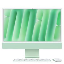 Kompiuteris  Apple iMac 24" (2024), M4 10C/10C, ​​24GB, 512GB, RUS, green  Prekė–MD2Q4RU/A