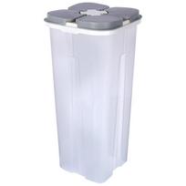 Birių produktų indas, 3 l, Birių produktų indas su dozatorius padalytas 3 l