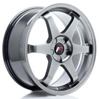 JR Wheels JR3 18x8 ET20-45 5H BLANK Hyper Black Alloy Wheel