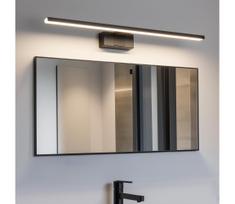 Aigostar - Vonios veidrodžio LED apšvietimas LED/12W/230V 4000K 60 cm IP44 juoda