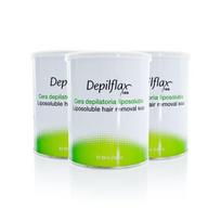 Depilflax 100 depiliacinio vaško skardinė, natūrali, 800 ml
