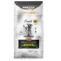 BIOFEED Euphoria Fresh Adult Medium & Large Turkey su ėriena sausas šunų ėdalas - 12 kg